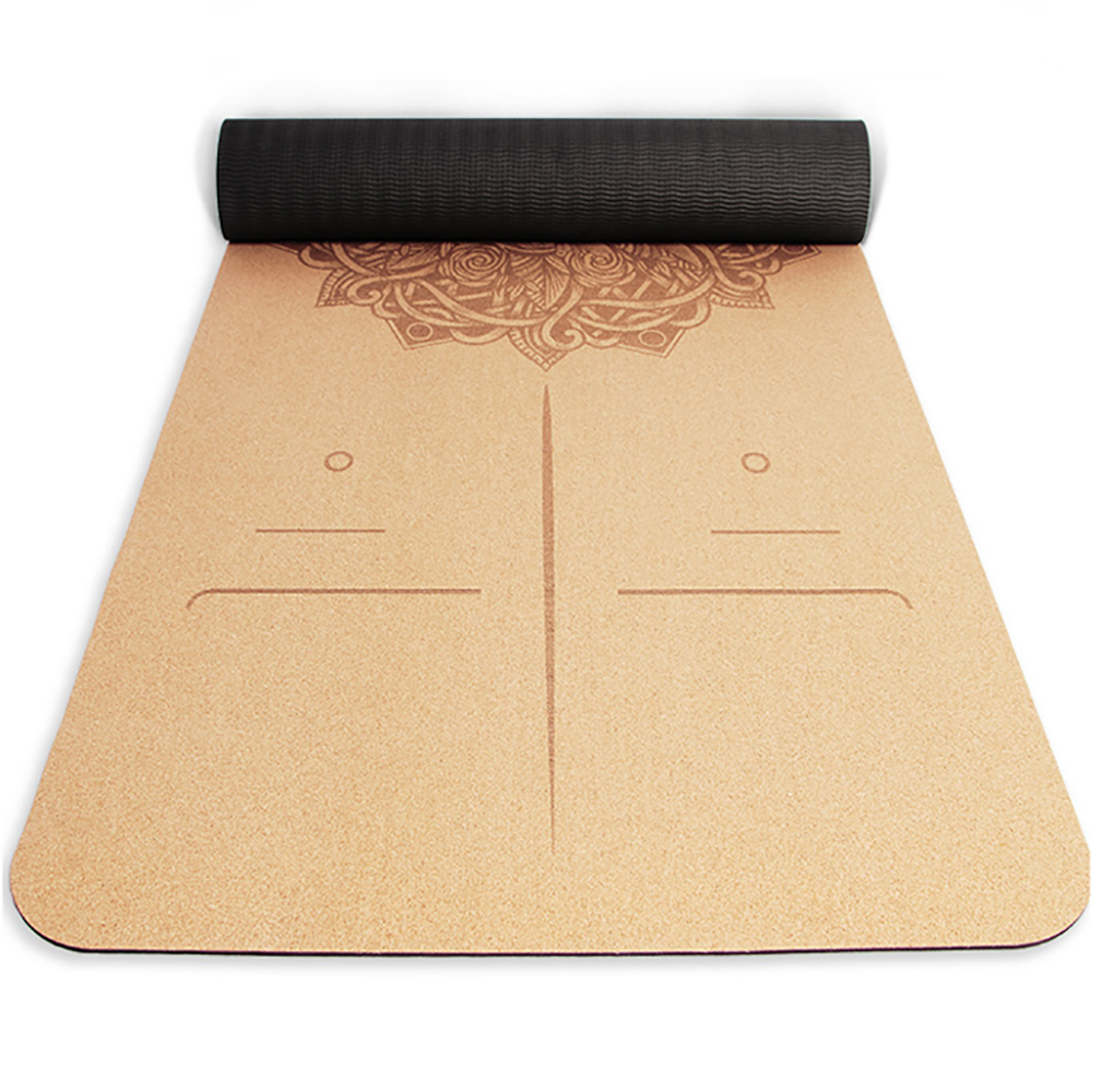 Bài tập sàn chống thấm Cork Yoga Mat