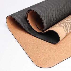 Mabomire Floor adaṣe Cork Yoga Mat