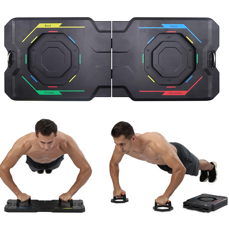 Nouvo Multi-Fonksyonèl Pliable Push Up Komisyon Konsèy ak Gwoup Rezistans