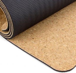 IMPERVIUS Solum Exercitiis Cork Yoga Mat