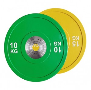 Bumper Plates Olympic Weight Plates, Bumper Weight Plates, Steel Insert, Strength Training