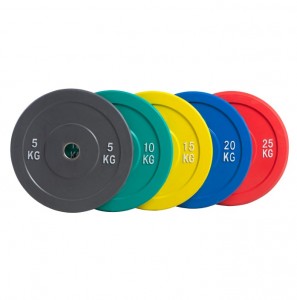 Bumper Plates Olympic Weight Plates, Bumper Weight Plates, Steel Insert, Strength Training