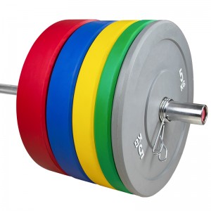 Bumper Plate Olympic Weight Plate, Bumper Weight Plate, Steel Insert, Kusog nga Pagbansay