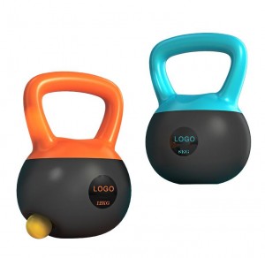 HOME USE PVC SOFT KETTLEBELL FOR STRENGTH TRAINING