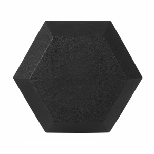 Asas Berat Tangan Bersarung Getah Hex Dumbbell