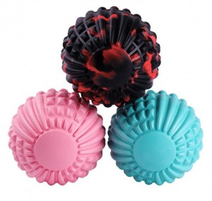 Héich Dicht EVA Texturéiert Massage Ball