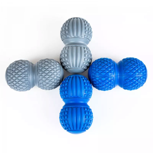 Double Massage Ball 8-inch Textured Roller