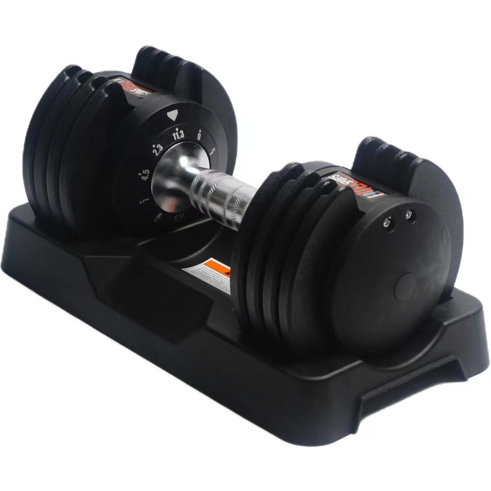 Adjustable Dumbbell, 10.3/ 25 kgs Hand Weight for Men and Women, Dumbell Weight for Home Gym
