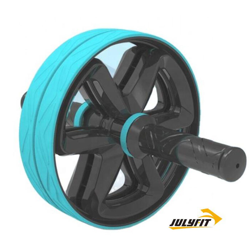 Qalabka jimicsiga Abs Roller Wheel ee Abs Workout