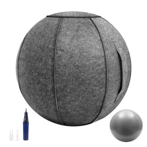 High Quality for Yoga Ball Exercises - Gym Ball With Fabric Cover – July