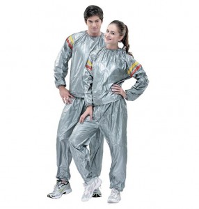 எடை இழப்புக்கான சூடான விற்பனையில் தனிப்பயனாக்கப்பட்ட PVC sauna sweat suit