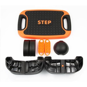 მრავალფუნქციური Aerobic Stepper Fitness Step Board პლატფორმა