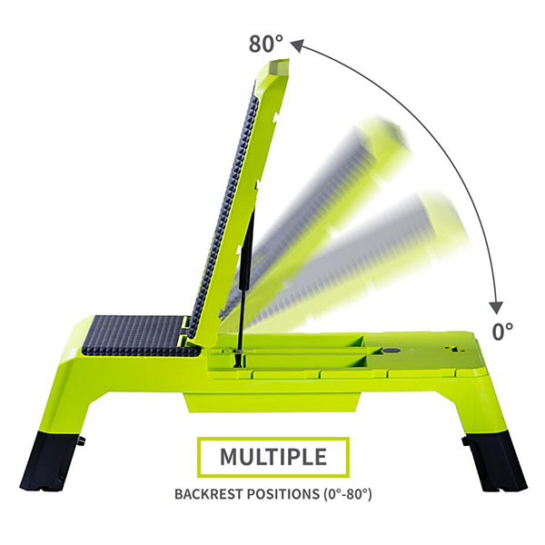 Deck d'eserciziu multifunzione Angulu liberu Regolabile Aerobic Stepper8