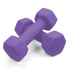 Hex Shape Neoprene Dumbbell at Vinyl Dipping Dumbbell