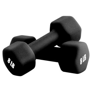 Hex Shape Neoprene Dumbbell na Vinyl Dipping Dumbbell