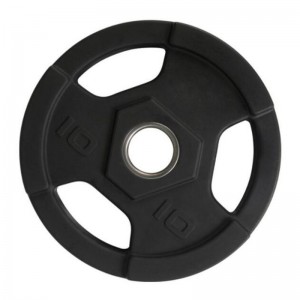 I-CPU Profession Weight Plates With Handle/Weight Lifting Barbell I-Urethane Plate Gym PU Weight Plates