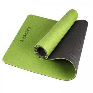 Екологічно чистий килимок для йоги TPE з протиковзким дизайном