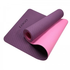 Dearadh Neamh-duillín Éicea-chairdiúil TPE Yoga Mat