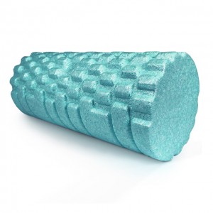 Yakakwira Density Foam Roller Massager yeYakadzika Tissue Massage yeKumashure uye Leg Muscles - Self Myofascial Release of Painful Trigger Point Muscle Adhesions.