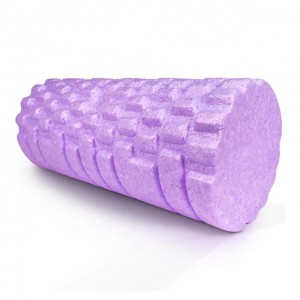 High Density Foam Roller Massager til dyb vævsmassage af ryg- og benmuskler – selv myofascial frigivelse af smertefulde triggerpunkts muskeladhæsioner